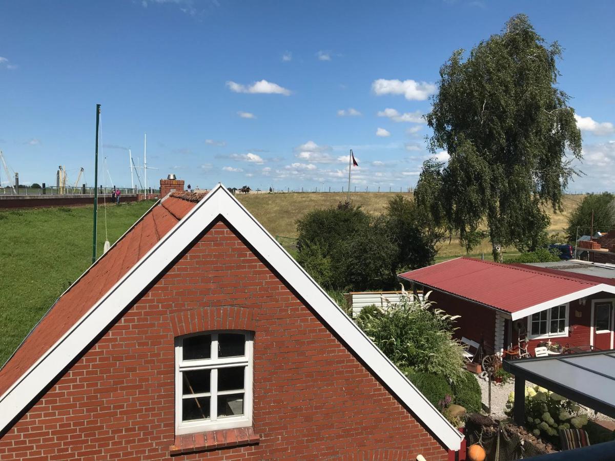 Vier Sterne Am Hafen, Ditzum Exterior foto