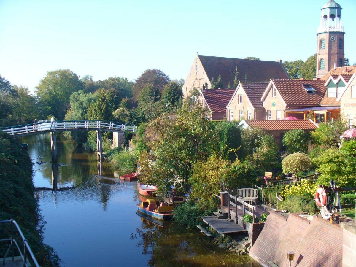 Vier Sterne Am Hafen, Ditzum Exterior foto